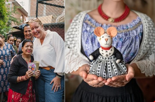 Inge Hoogesteger en Zeeuws Muisje Inge Hoogesteger en Zeeuws Muisje